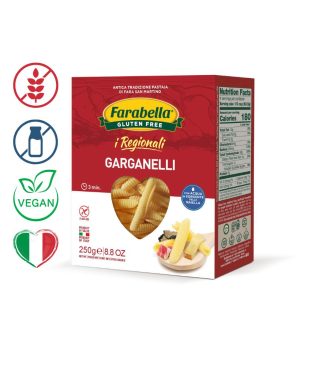 Testenine brez glutena, Garganelli