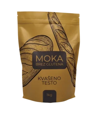 Moka brez glutena za kruh in kvašeno testo