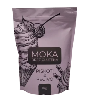 Moka brez glutena - piškoti & pecivo