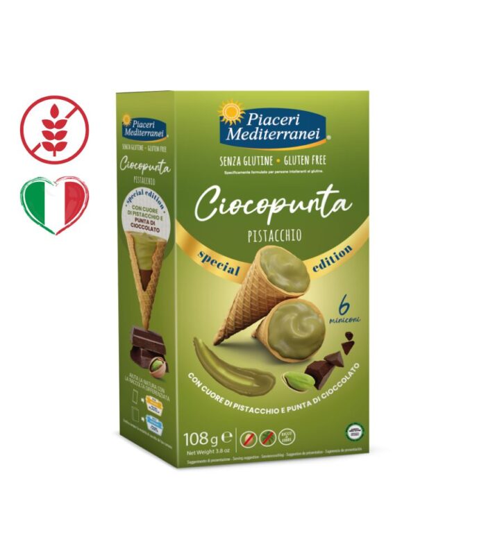 Ciocopunta s pistacijo brez glutena Ciocopunta s pistacijo brez glutena