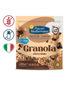 Čokoladna granola brez glutena in mlečnin