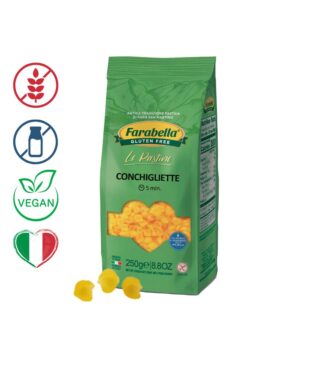 Conchigliette, školjkice brez glutena