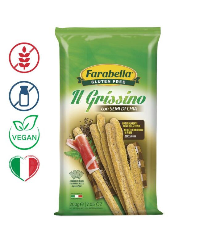 Grisni brez glutena s chia semeni Grisni brez glutena s chia semeni