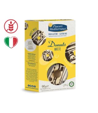 Krofi brez glutena, donuts white