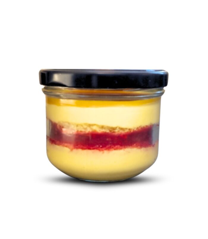 Tortica v lončku - Mango_malina Tortica v lončku - Mango_malina