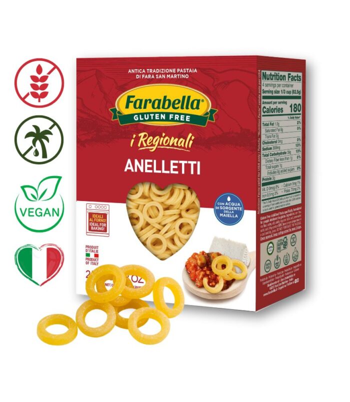 Anelletti brez glutena Anelletti brez glutena