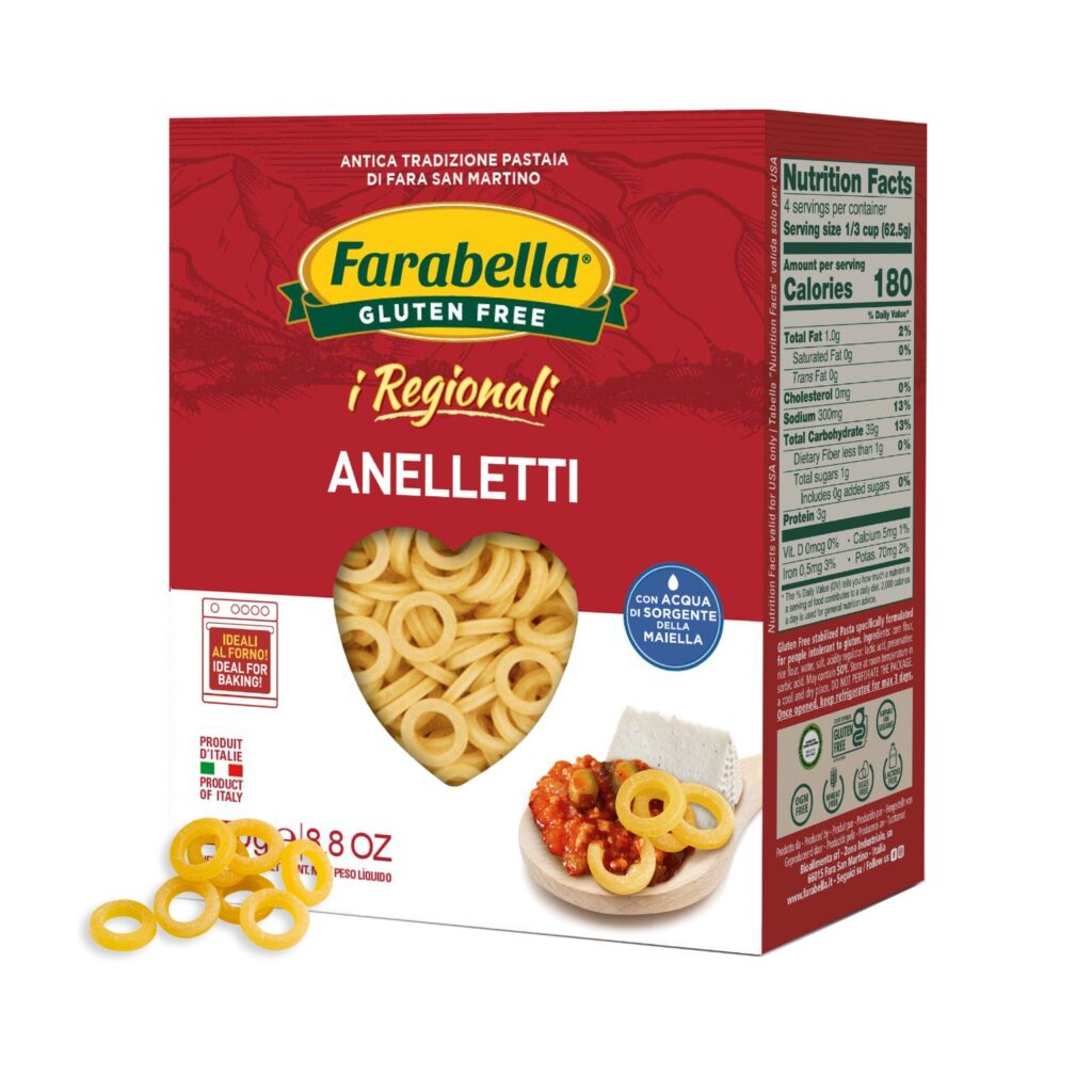 Anelletti sveže brezglutenske testenine