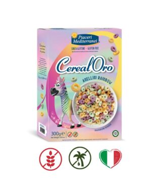 Kosmiči brez glutena Pisani obročki