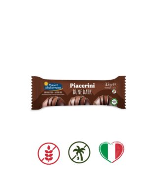 Prigrizek brez glutena Piacerini Dune Dark