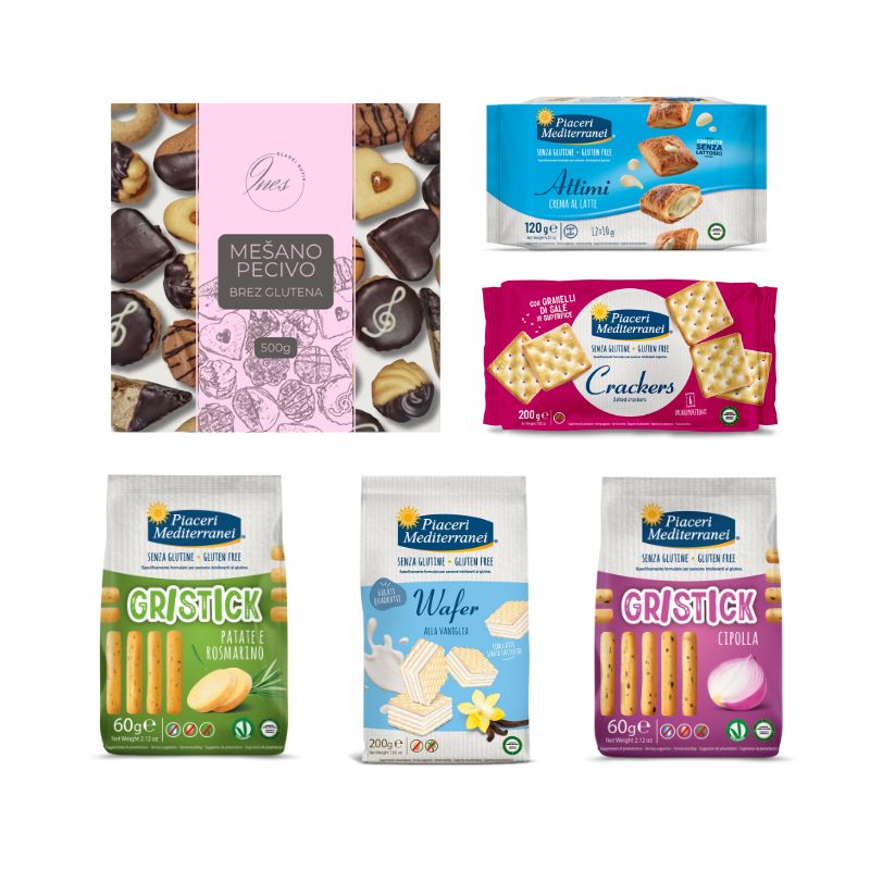 Snack pack brez glutena Snack pack brez glutena